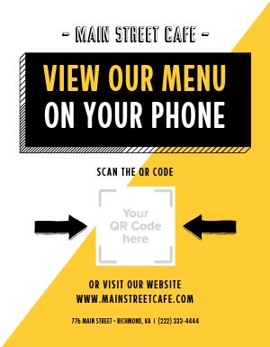 QR Code Flyer