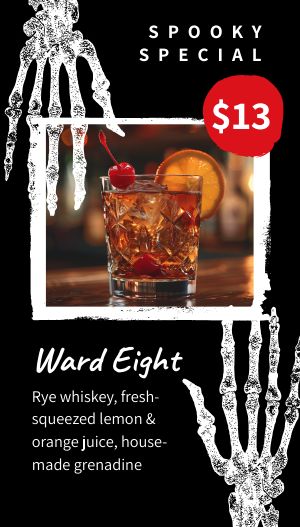Game Day Deals Vertical Digital Menu Board